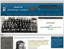 Tablet Screenshot of anciens-eleves-claveille.org